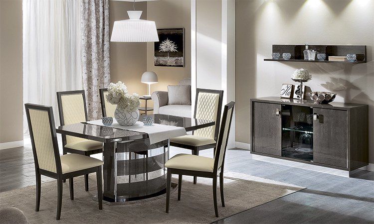Wohnzimmer Esszimmer Platinum  Rauch Grau online kaufen 